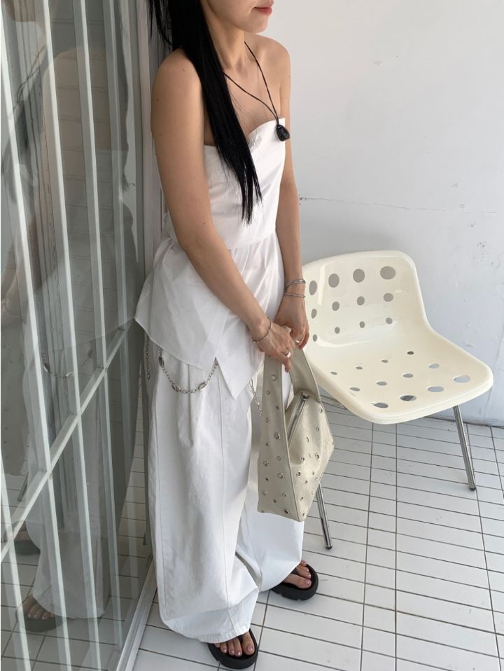 LIVE FOREVER東大門㊣實拍女裝新款推薦25春夏時尚吊帶背心LIVE FOR_EVER吊帶/背心