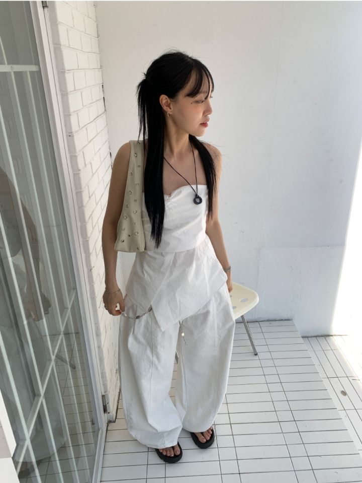 LIVE FOREVER東大門㊣實拍女裝新款推薦25春夏時尚吊帶背心LIVE FOR_EVER吊帶/背心
