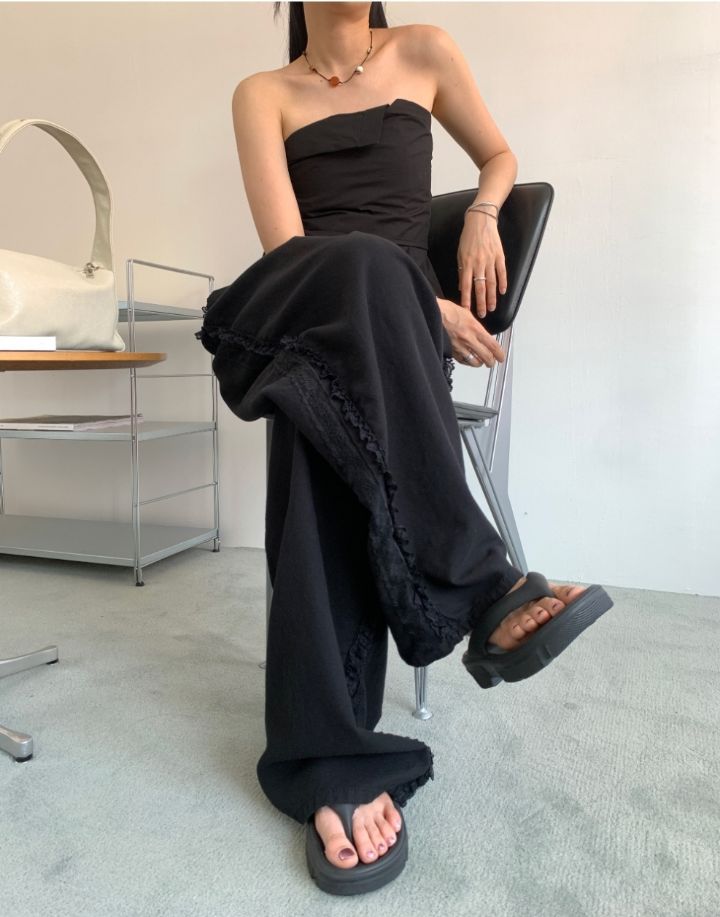 LIVE FOREVER東大門㊣實拍女裝新款推薦25春夏時尚吊帶背心LIVE FOR_EVER吊帶/背心