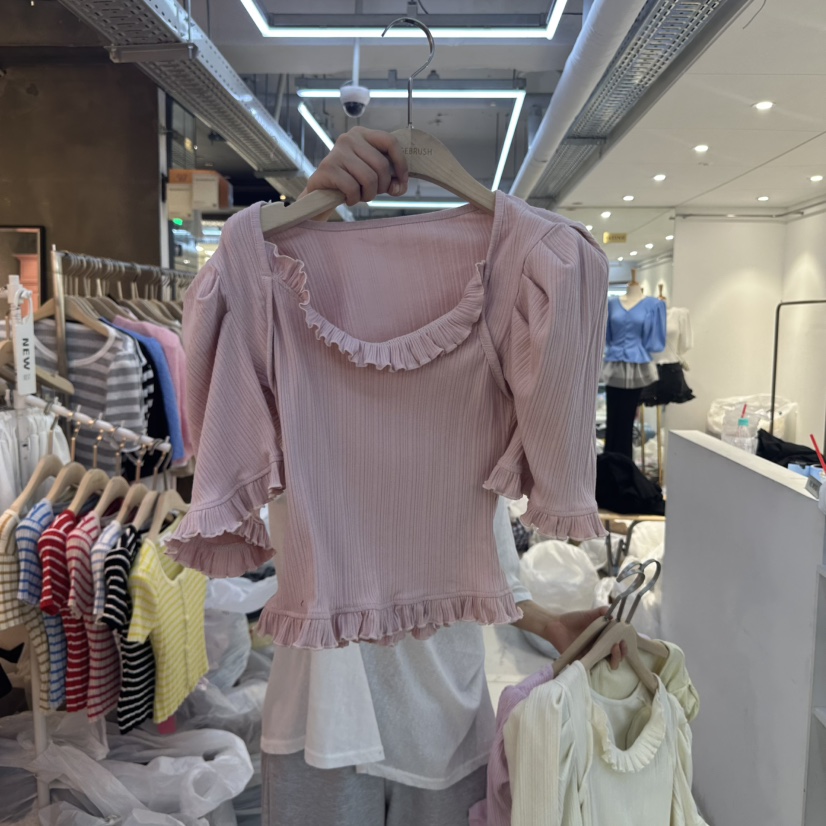 SAGE BRUSH東大門㊣直郵女裝新品休閑時尚真品推薦襯衫蕾絲衫SAGE BRUSH襯衫/蕾絲衫圖色3