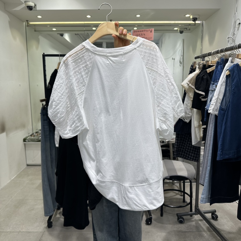 DREAM GIRIS東大門㊣代購女士新款時尚真品25春夏休閑人氣T恤DREAM GIRIS/HOT PLACET恤