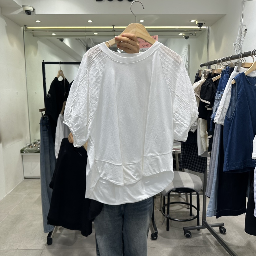 DREAM GIRIS東大門㊣代購女士新款時尚真品25春夏休閑人氣T恤DREAM GIRIS/HOT PLACET恤圖色1