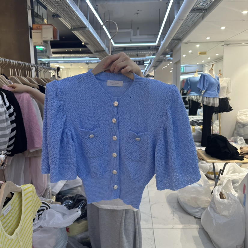 SAGE BRUSH東大門㊣直郵女裝新品真品推薦人氣職業時尚針織衫SAGE BRUSH針織衫圖色2