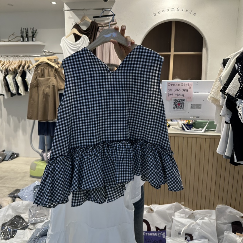 DREAM GIRIS東大門㊣實拍女士新款真品人氣25春夏吊帶背心DREAM GIRIS/HOT PLACE吊帶/背心