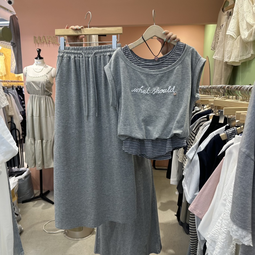 MARILYN東大門㊣代購女裝新品真品25春夏人氣休閑推薦時尚套裝MARILYN套裝圖色2