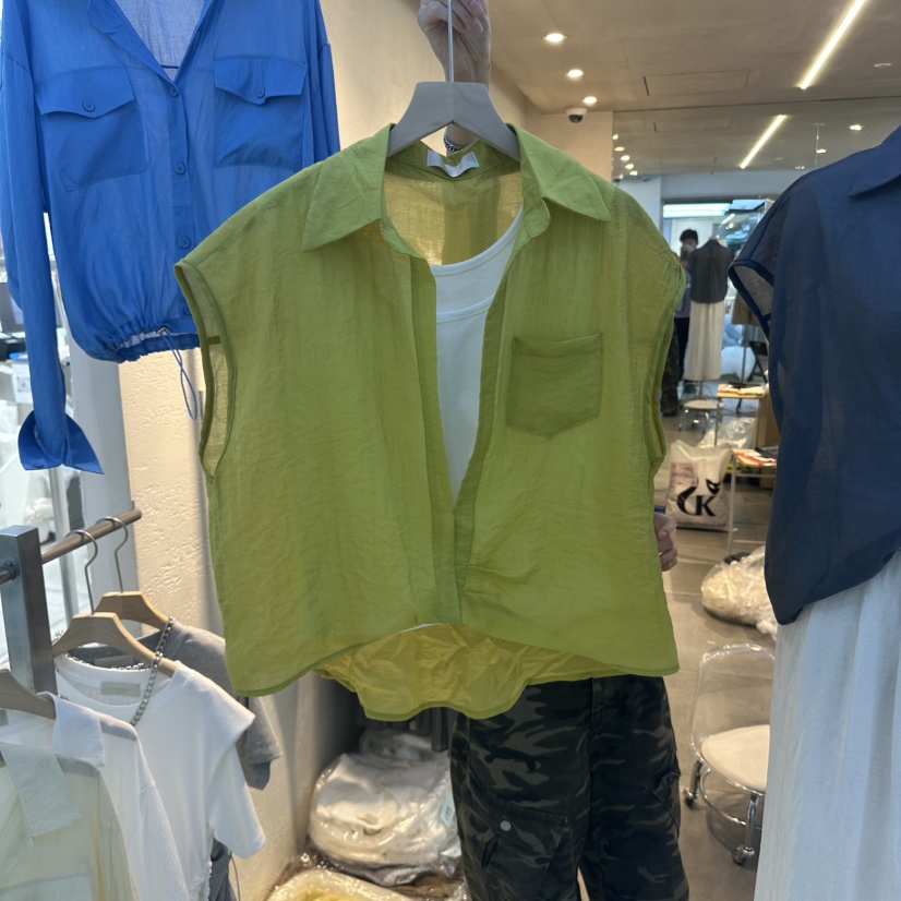 LULULALLA東大門㊣代購女裝新品熱賣25春夏時尚套裝兩件套套裝LULULALLA套裝圖色2