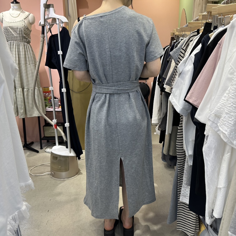 MARILYN韓國代購㊣女士新品25春夏熱賣時尚真品職業休閑連衣裙MARILYN連衣裙