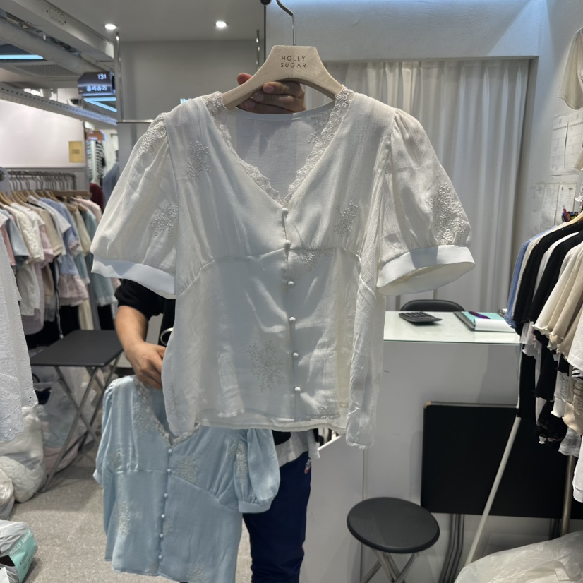 PIT A PAT韓國直郵㊣女士新款真品職業熱賣人氣襯衫蕾絲衫PIT A PAT襯衫/蕾絲衫