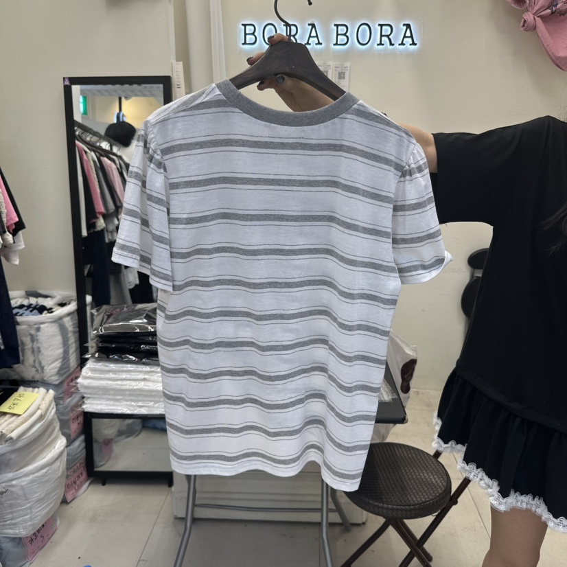 BORA BORA東大門㊣直郵女士新款休閑25春夏推薦時尚真品T恤BORA BORAT恤
