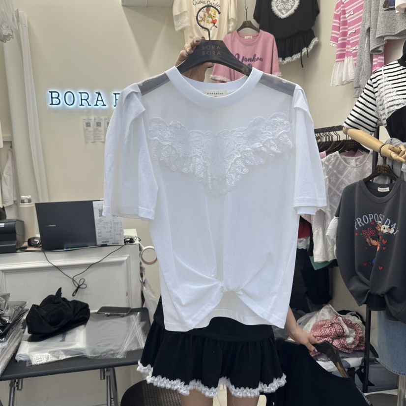 BORA BORA東大門㊣實拍女士新品時尚推薦休閑熱賣職業真品T恤BORA BORAT恤