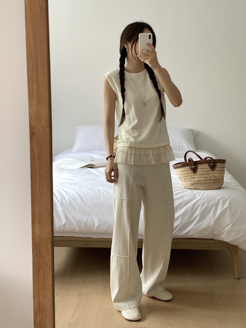 RE:OPENING韓國直郵㊣女士新款真品25春夏休閑推薦人氣休閑褲RE:OPENING休閑褲