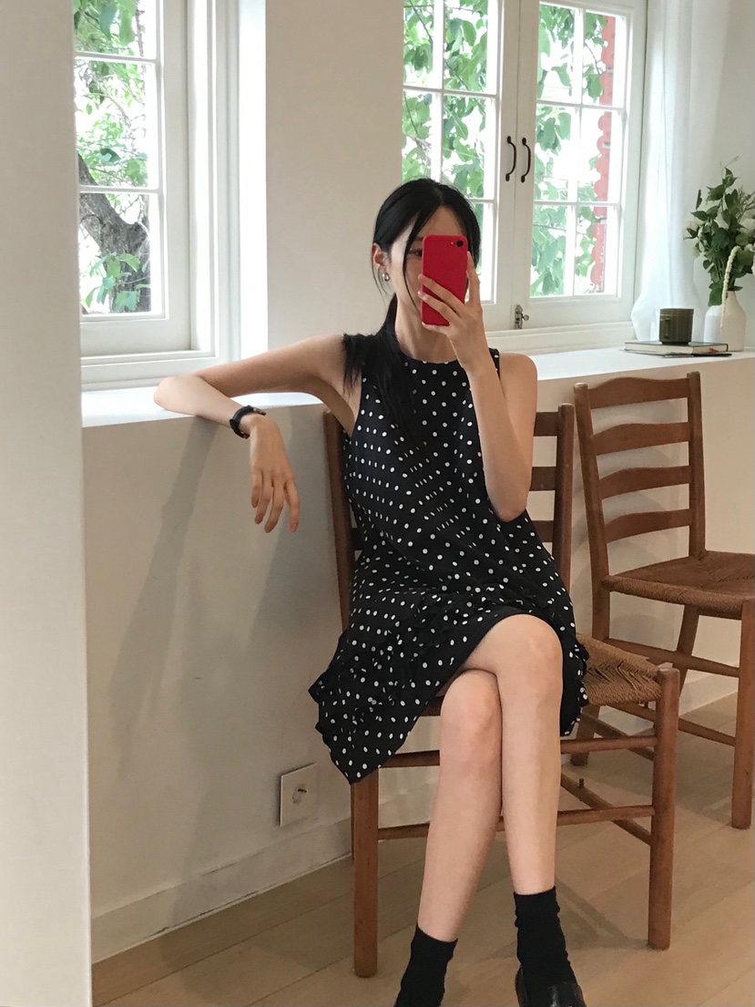 ME MO韓國代購㊣女士新品休閑25春夏時尚推薦職業熱賣連衣裙ME MO連衣裙