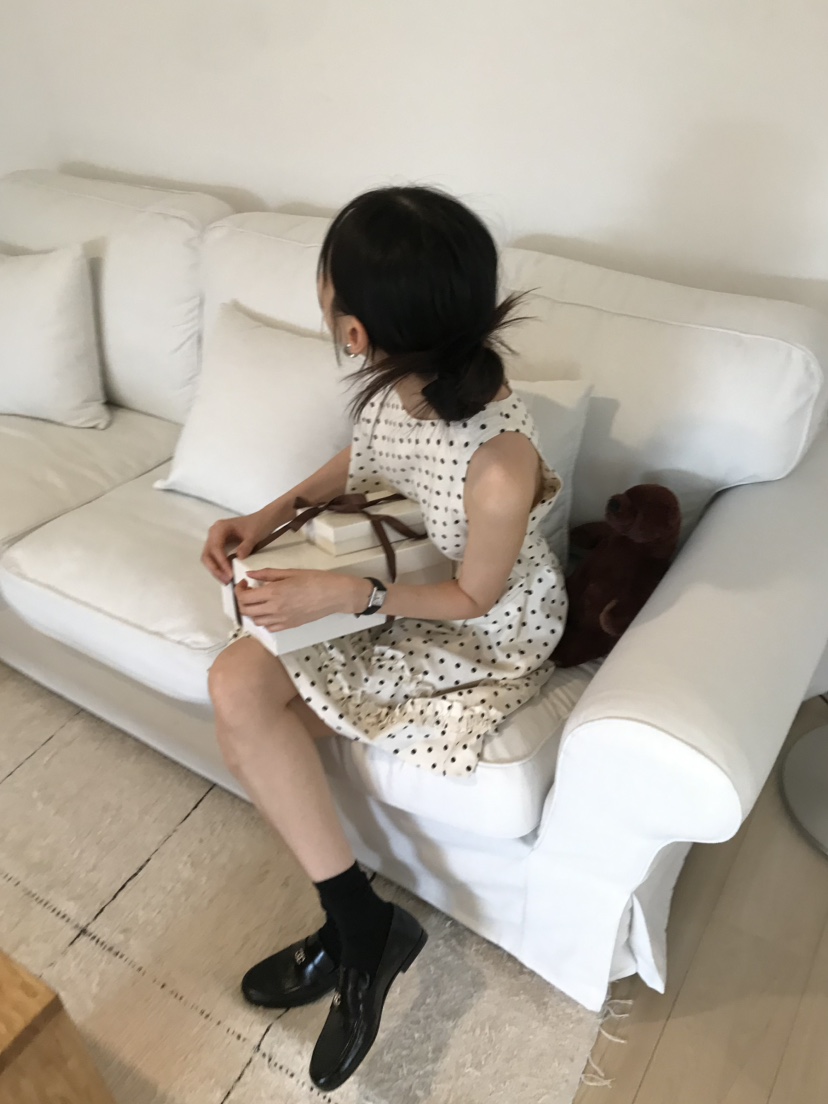 ME MO韓國代購㊣女士新品休閑25春夏時尚推薦職業熱賣連衣裙ME MO連衣裙