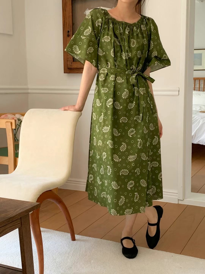 STYLE LOUNGE韓國代購㊣女士新款休閑人氣職業真品25春夏連衣裙STYLE LOUNGE連衣裙