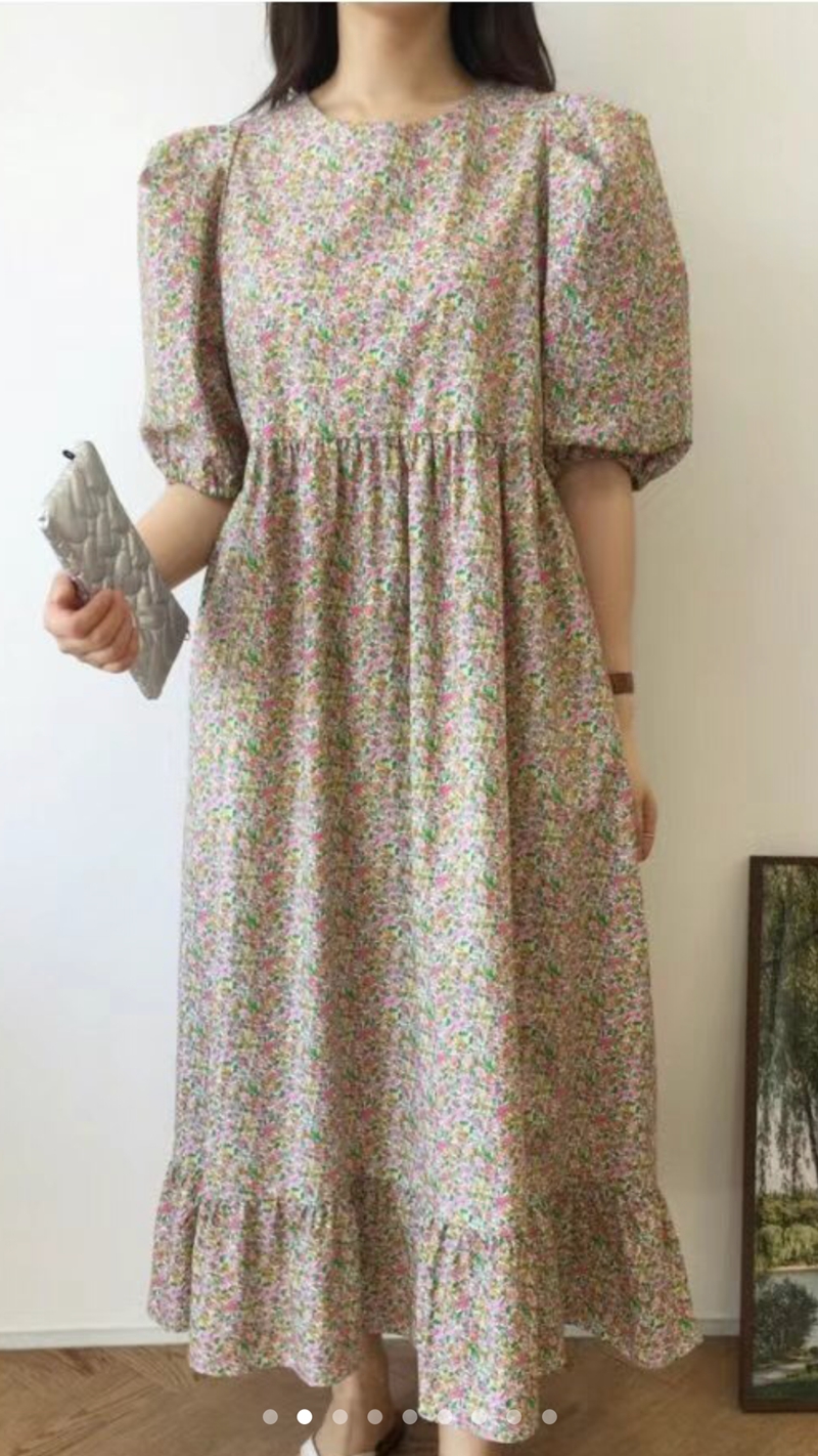 STYLE LOUNGE東大門㊣代購女士新品25春夏休閑熱賣人氣連衣裙STYLE LOUNGE連衣裙圖色2