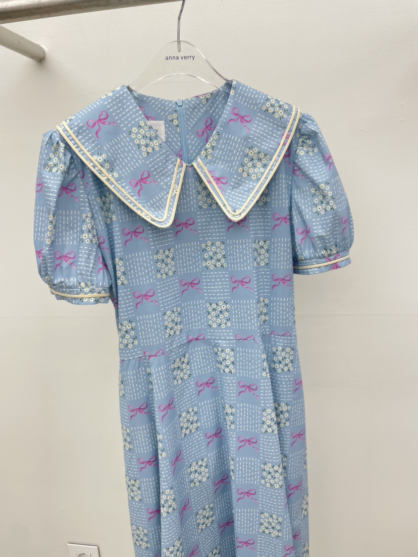 ANNA VERRY-P東大門㊣直郵女裝新品25春夏熱賣休閑連衣裙ANNA VERRY/BELIEVE連衣裙