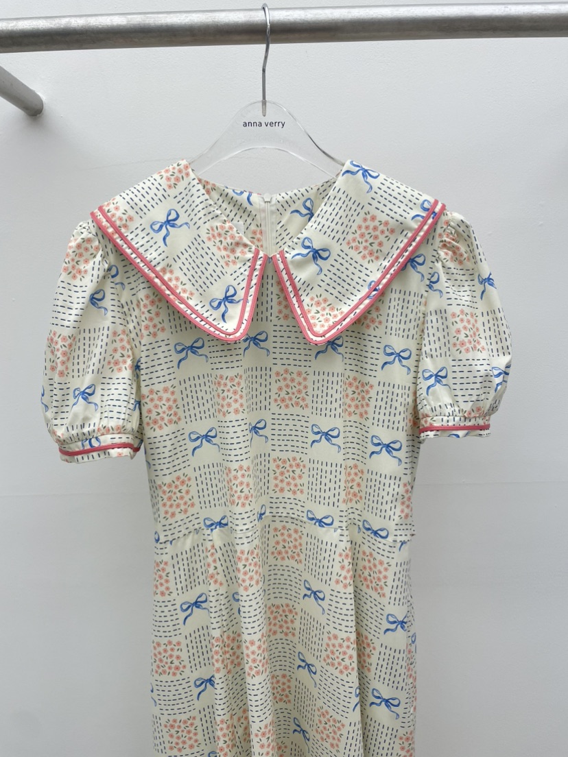 ANNA VERRY-P東大門㊣直郵女裝新品25春夏熱賣休閑連衣裙ANNA VERRY/BELIEVE連衣裙