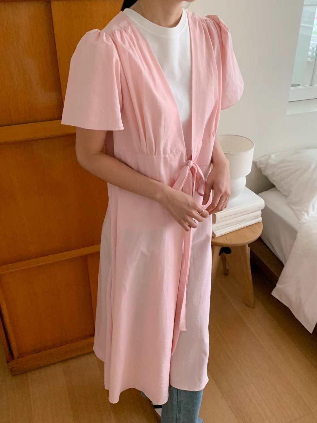 STYLE LOUNGE東大門㊣直郵女士新品推薦真品人氣連衣裙泡泡袖STYLE LOUNGE連衣裙