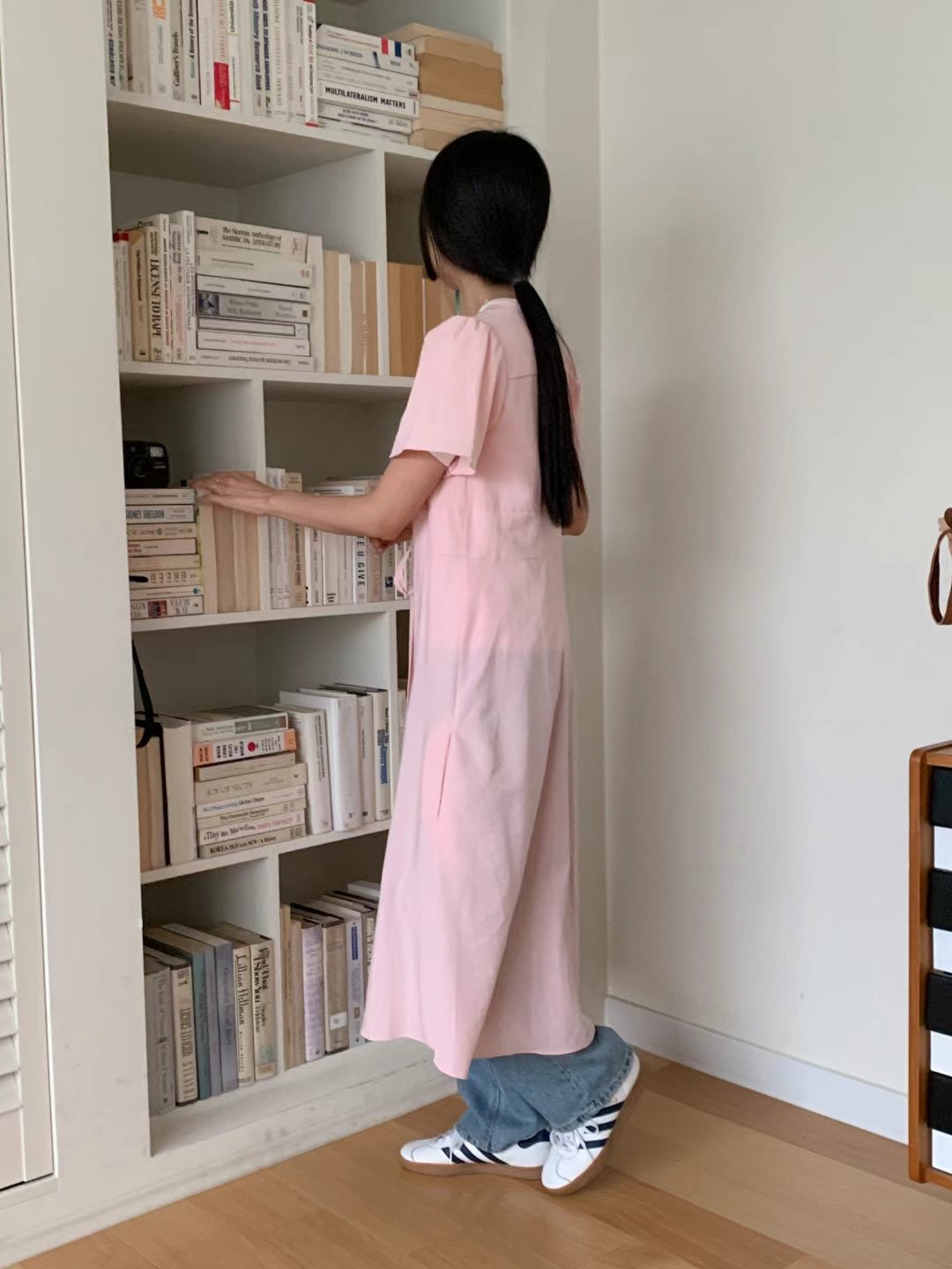 STYLE LOUNGE東大門㊣直郵女士新品推薦真品人氣連衣裙泡泡袖STYLE LOUNGE連衣裙