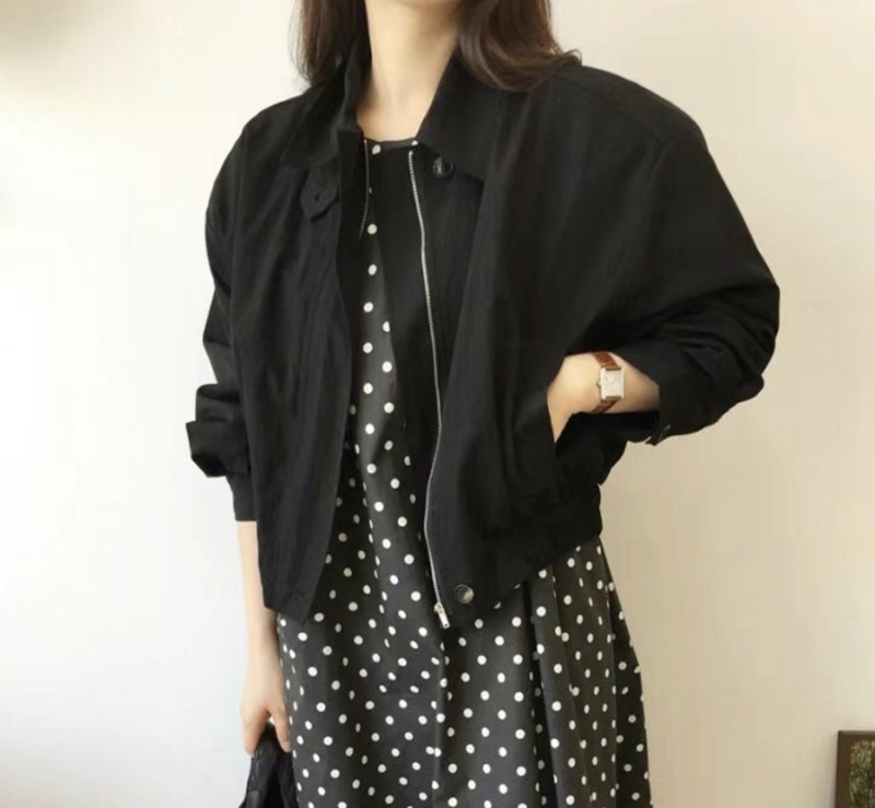 STYLE LOUNGE韓國代購㊣女裝新款推薦時尚25春夏夾克不含內搭STYLE LOUNGE夾克圖色2
