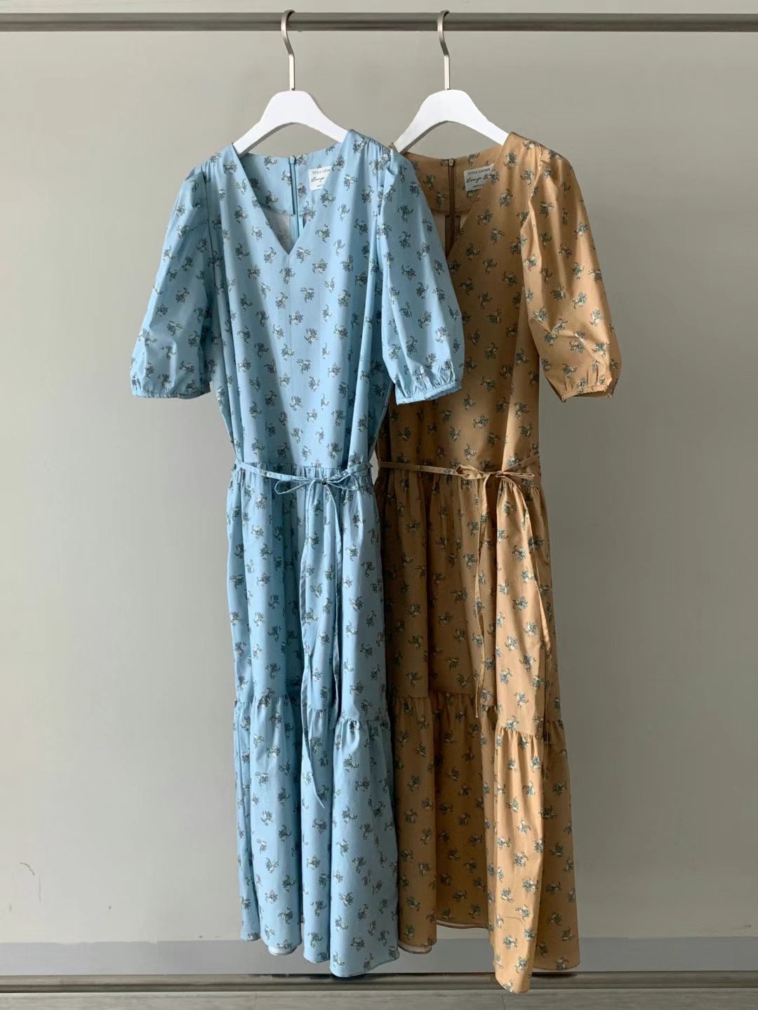 STYLE LOUNGE東大門㊣代購女裝新款熱賣25春夏真品休閑連衣裙STYLE LOUNGE連衣裙圖色2左二色