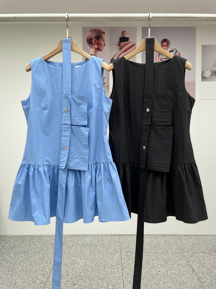 MADE-P東大門㊣直郵女裝新品人氣25春夏推薦真品連衣裙含腰帶MADE-P連衣裙