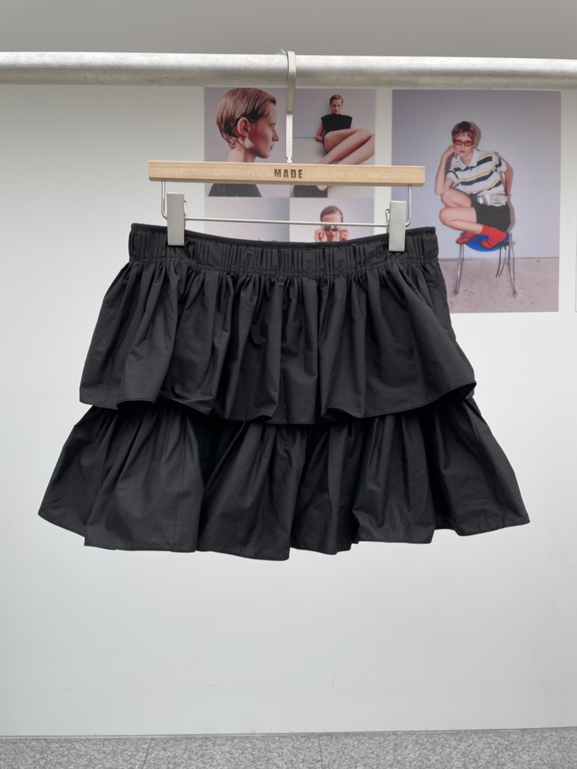 MADE-P東大門㊣代購女士新款25春夏熱賣推薦休閑真品人氣短裙MADE-P短裙