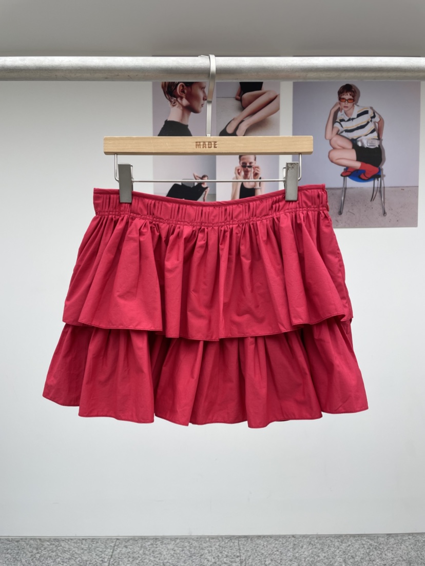 MADE-P東大門㊣代購女士新款25春夏熱賣推薦休閑真品人氣短裙MADE-P短裙圖色2
