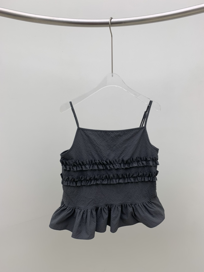 SEOLO東大門㊣實拍女士新品時尚人氣職業熱賣25春夏吊帶背心Seolo seoul吊帶/背心圖色2