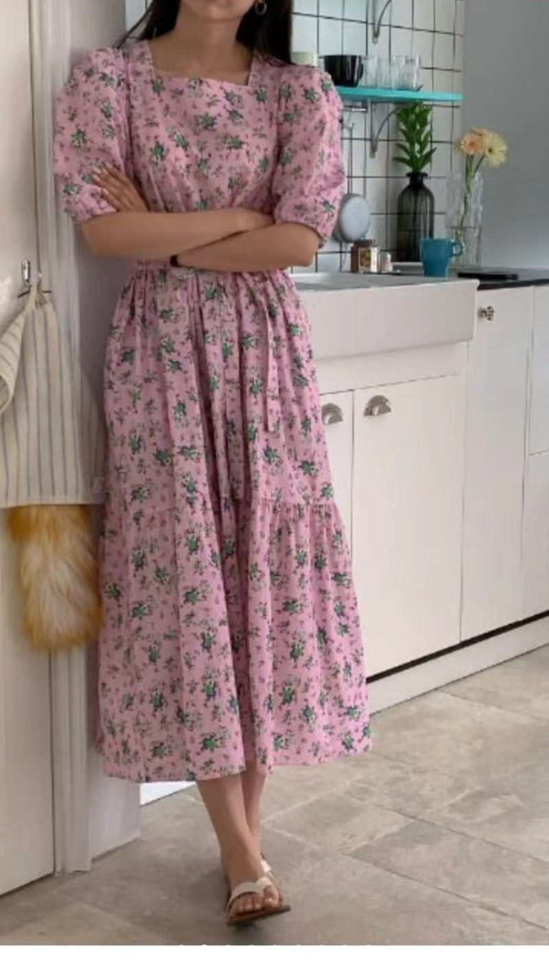 STYLE LOUNGE東大門㊣實拍女士新品熱賣時尚25春夏職業連衣裙STYLE LOUNGE連衣裙