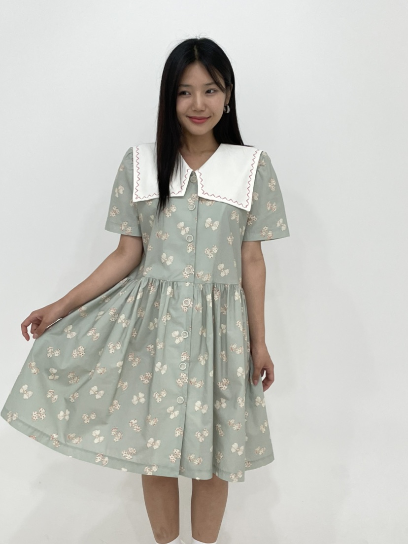 ANNA VERRY-P東大門㊣實拍女士新品時尚休閑人氣推薦連衣裙ANNA VERRY/BELIEVE連衣裙