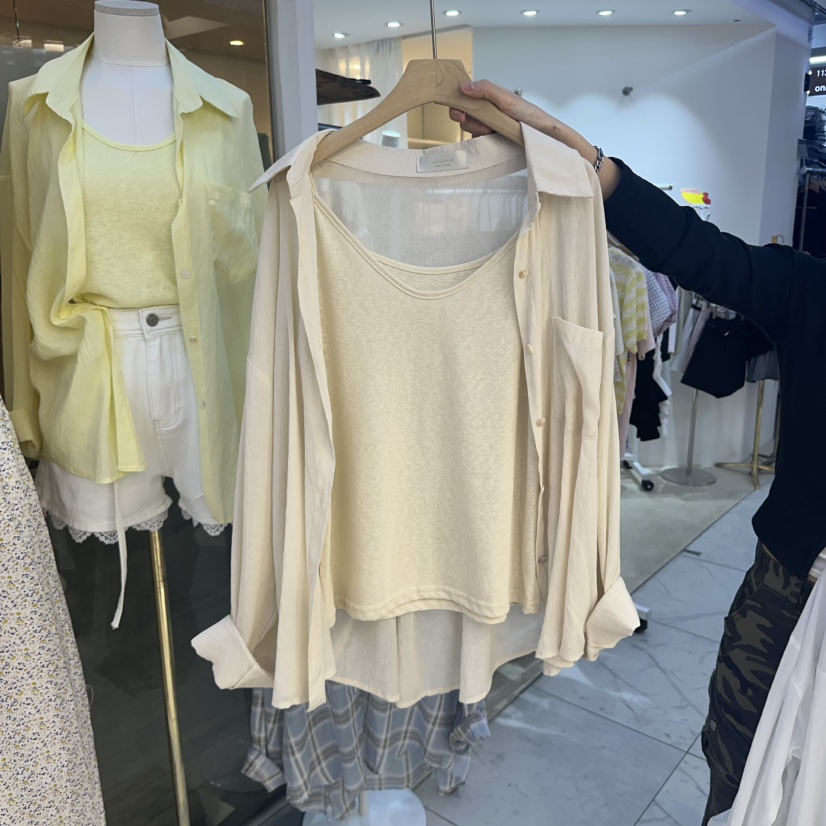 LULULALLA韓國直郵㊣女裝新品熱賣25春夏人氣職業時尚休閑套裝LULULALLA套裝圖色2