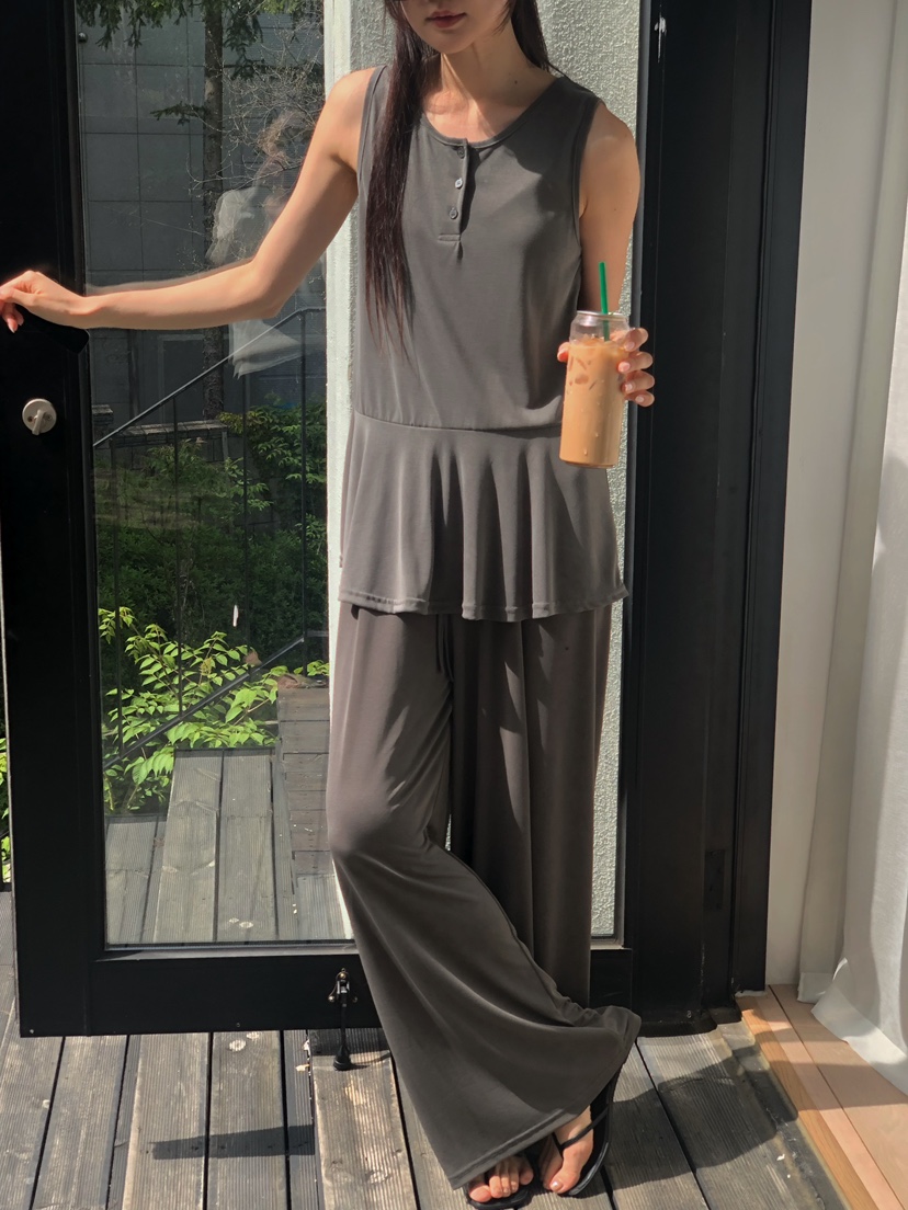 ONDO-P東大門㊣直郵女裝新款人氣熱賣25春夏吊帶背心莫代爾ONDO-P吊帶/背心