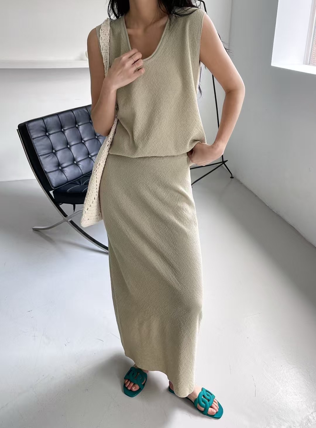 MINTYGREEN東大門㊣直郵女裝新款25春夏休閑熱賣人氣真品套裝MINTYGREEN套裝