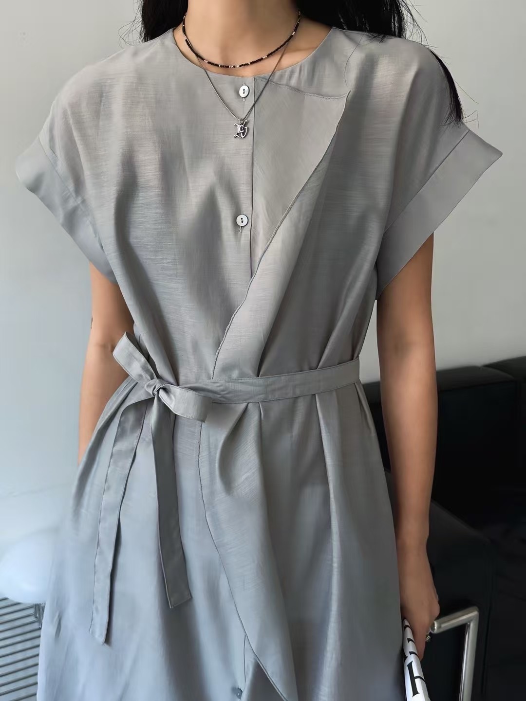 MINTYGREEN東大門㊣代購女士新品人氣休閑熱賣連衣裙歐根紗MINTYGREEN連衣裙