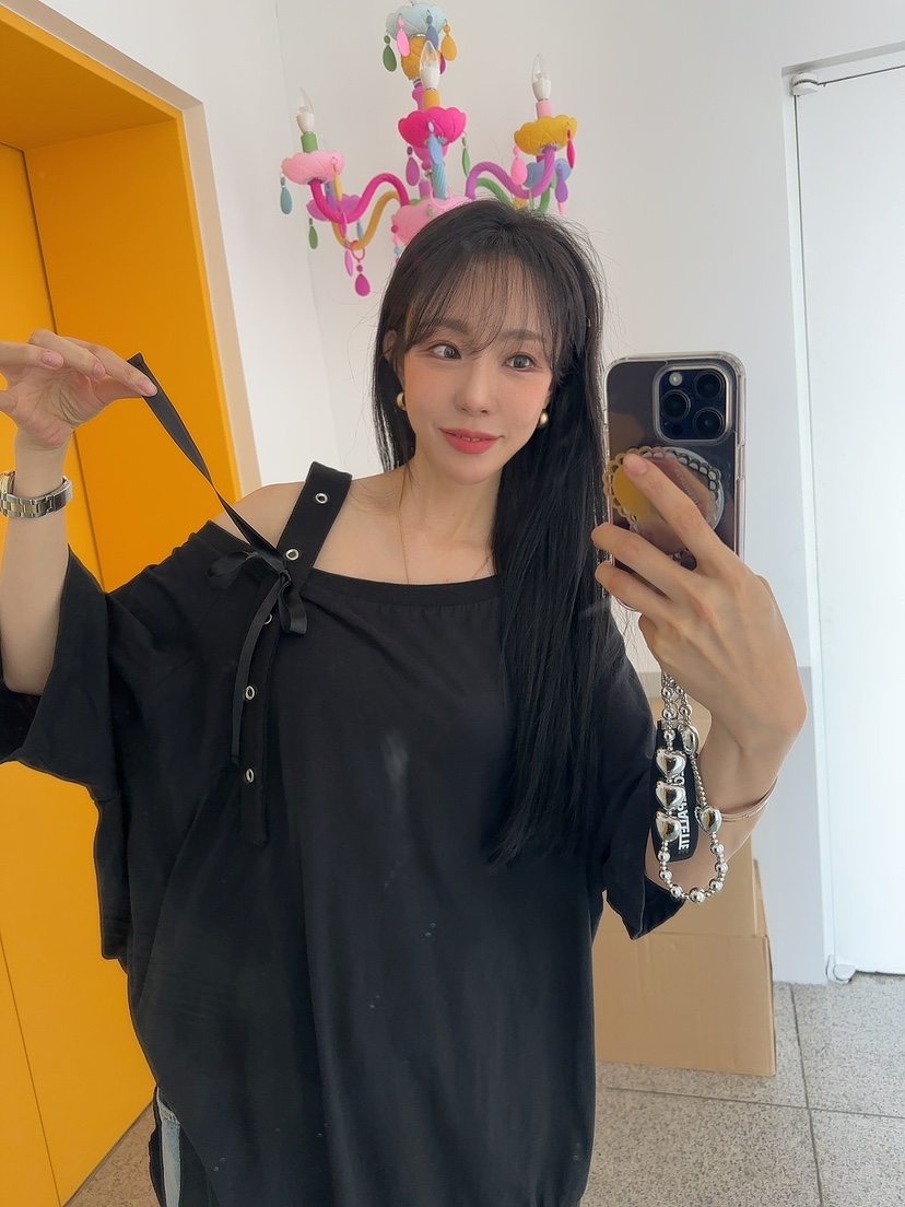 PALETTE-Q韓國直郵㊣女裝新款熱賣真品職業人氣連衣裙蝴蝶結PALETTE連衣裙