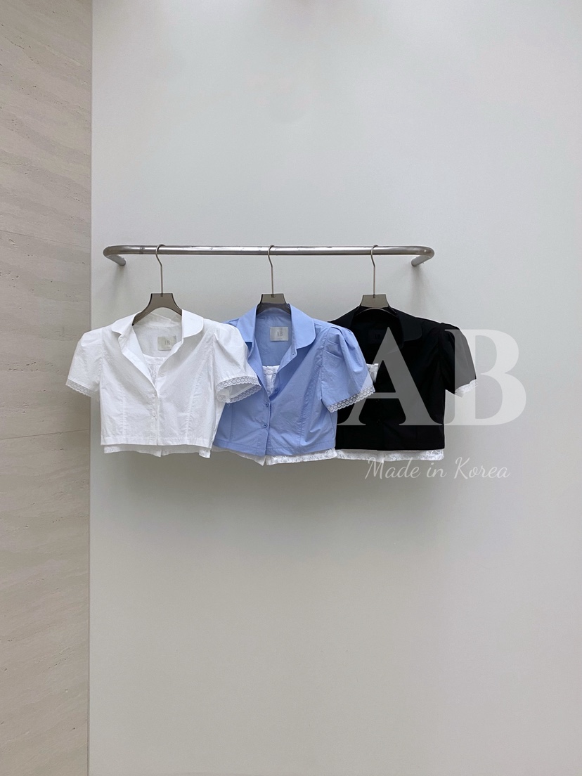 AB東大門㊣直郵女裝新品真品職業人氣休閑時尚推薦襯衫蕾絲衫AB襯衫/蕾絲衫
