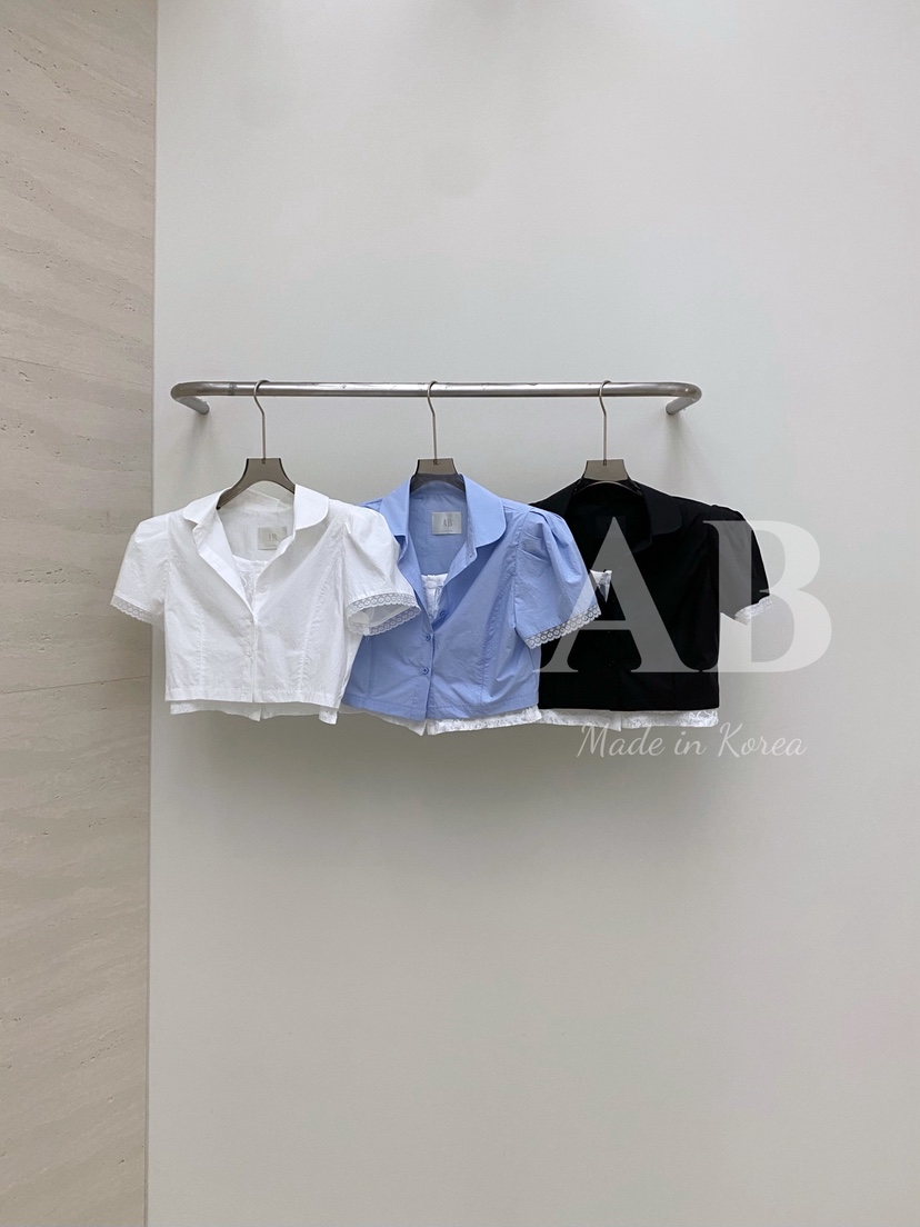AB東大門㊣直郵女裝新品真品職業人氣休閑時尚推薦襯衫蕾絲衫AB襯衫/蕾絲衫