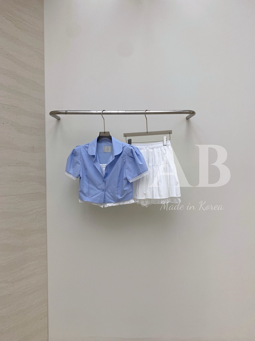 AB東大門㊣直郵女裝新品真品職業人氣休閑時尚推薦襯衫蕾絲衫AB襯衫/蕾絲衫