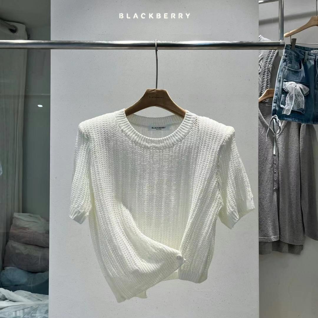 BLACKBERRY東大門㊣直郵女士新品人氣職業時尚休閑熱賣針織衫BLACKBERRY針織衫圖色2