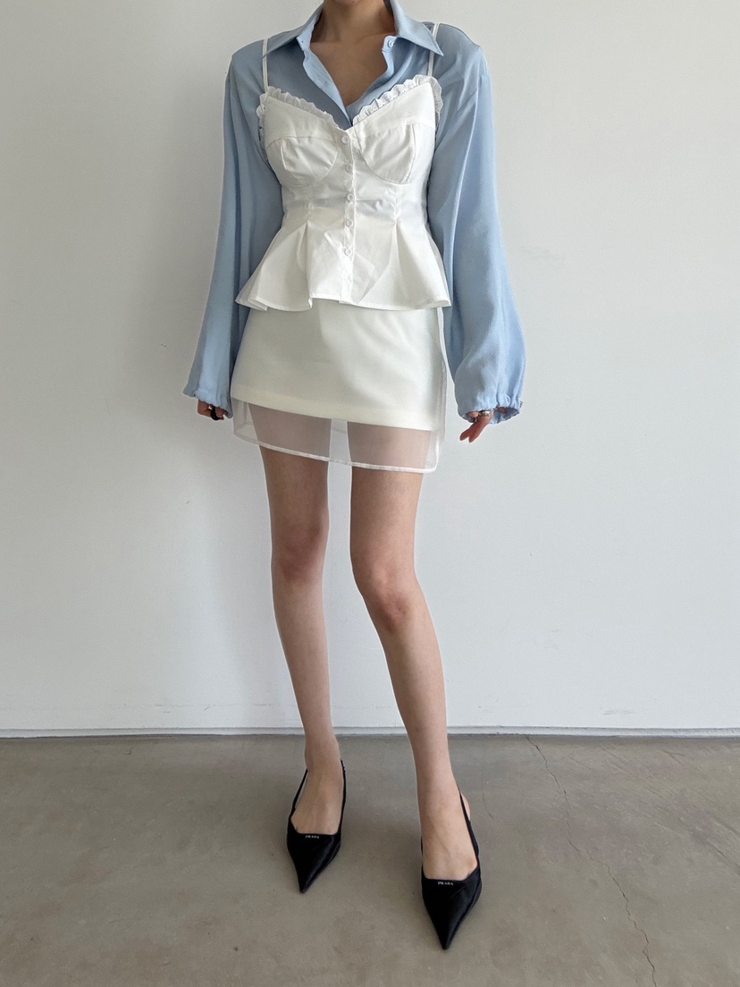 OURWAVE/OUR ROOM韓國代購㊣女士新款熱賣時尚25春夏吊帶背心Our Wave/Our Room吊帶/背心