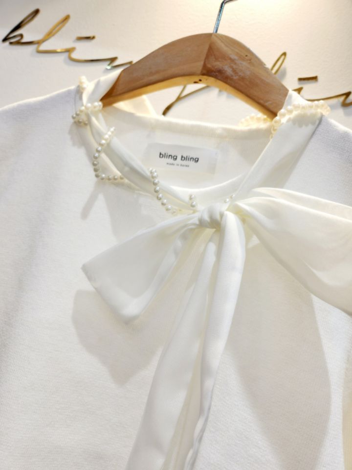 RICO東大門㊣直郵女士新品推薦真品人氣休閑職業25春夏針織衫bling bling/RICO針織衫