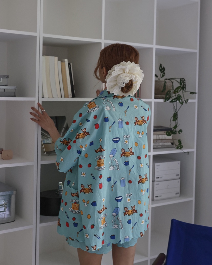 OURWAVE/OUR ROOM韓國直郵㊣女士新款職業推薦時尚休閑睡衣Our Wave/Our Room睡衣