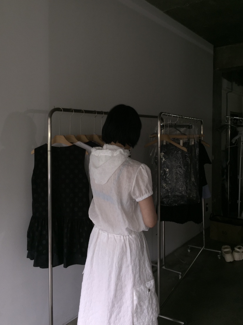 ARCHIVE-P東大門㊣直郵女裝新款25春夏時尚人氣夾克拉鏈連帽ARCHIVE-P夾克