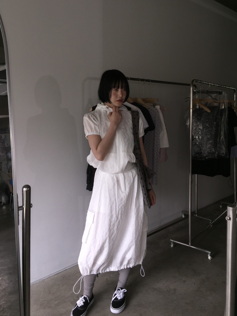 ARCHIVE-P東大門㊣直郵女裝新款25春夏時尚人氣夾克拉鏈連帽ARCHIVE-P夾克