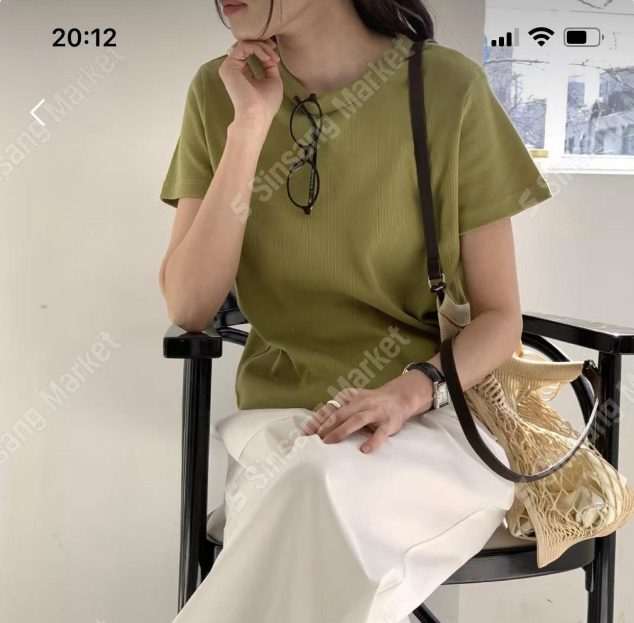 DAMBER東大門㊣實拍女士新款25春夏推薦時尚真品熱賣休閑T恤DAMBERT恤圖色2