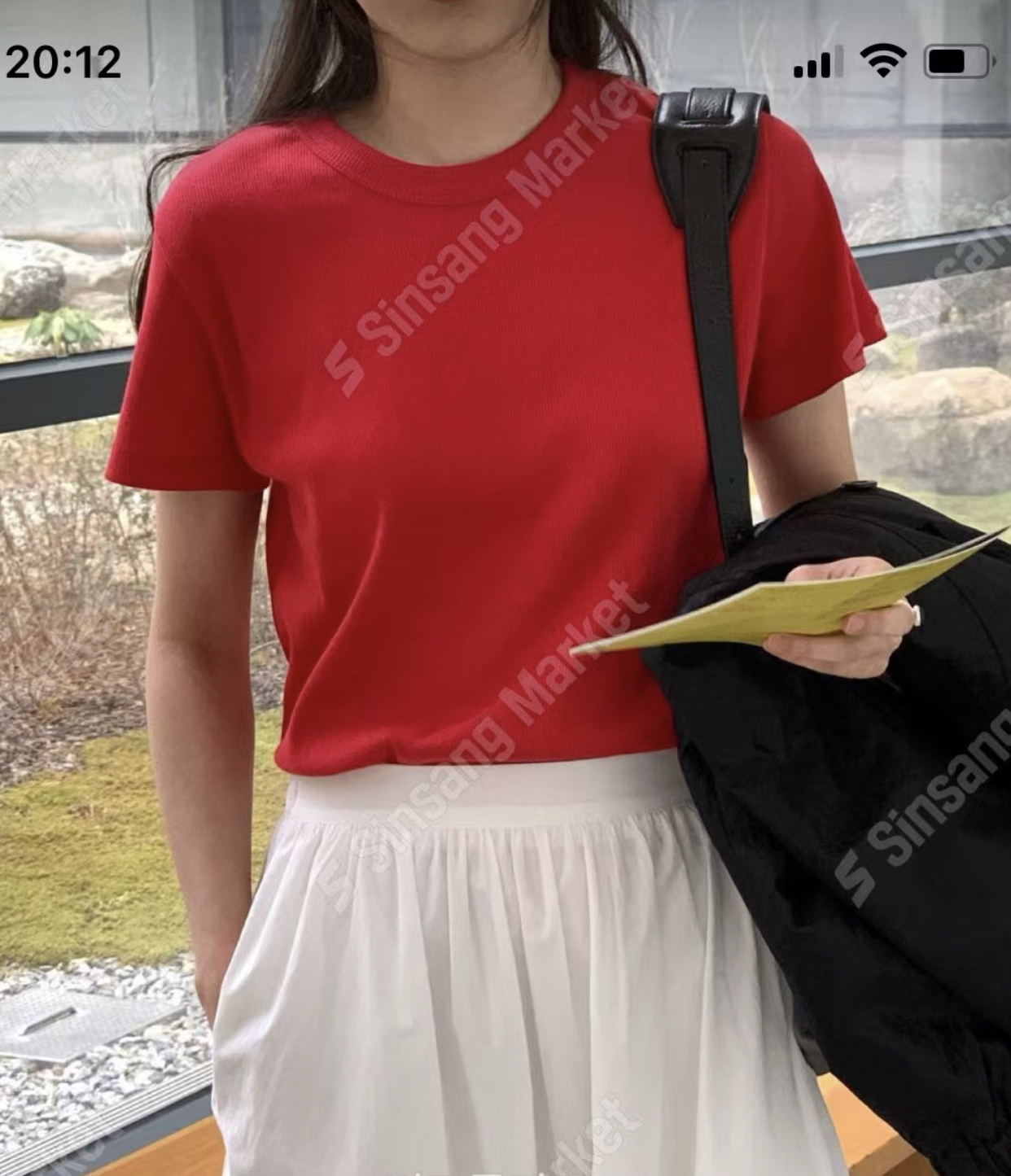 DAMBER東大門㊣實拍女士新款25春夏推薦時尚真品熱賣休閑T恤DAMBERT恤圖色3