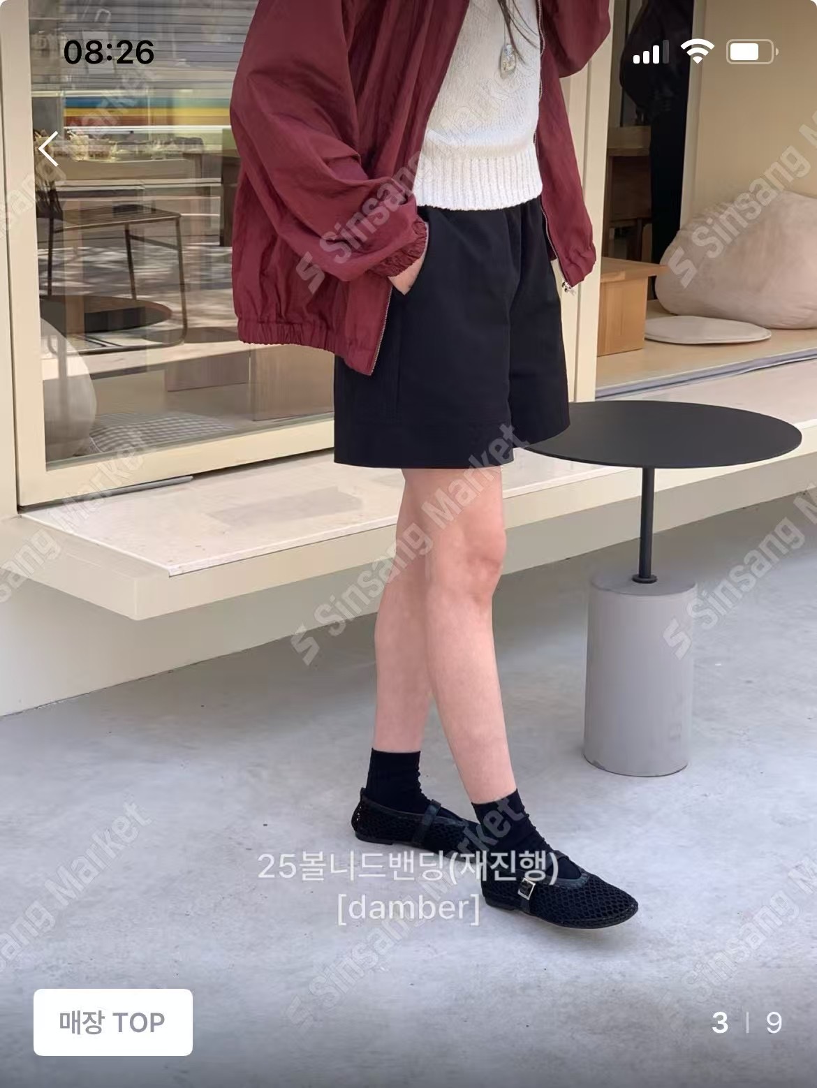 DAMBER東大門㊣實拍女士新品25春夏休閑職業時尚真品熱賣短褲DAMBER短褲