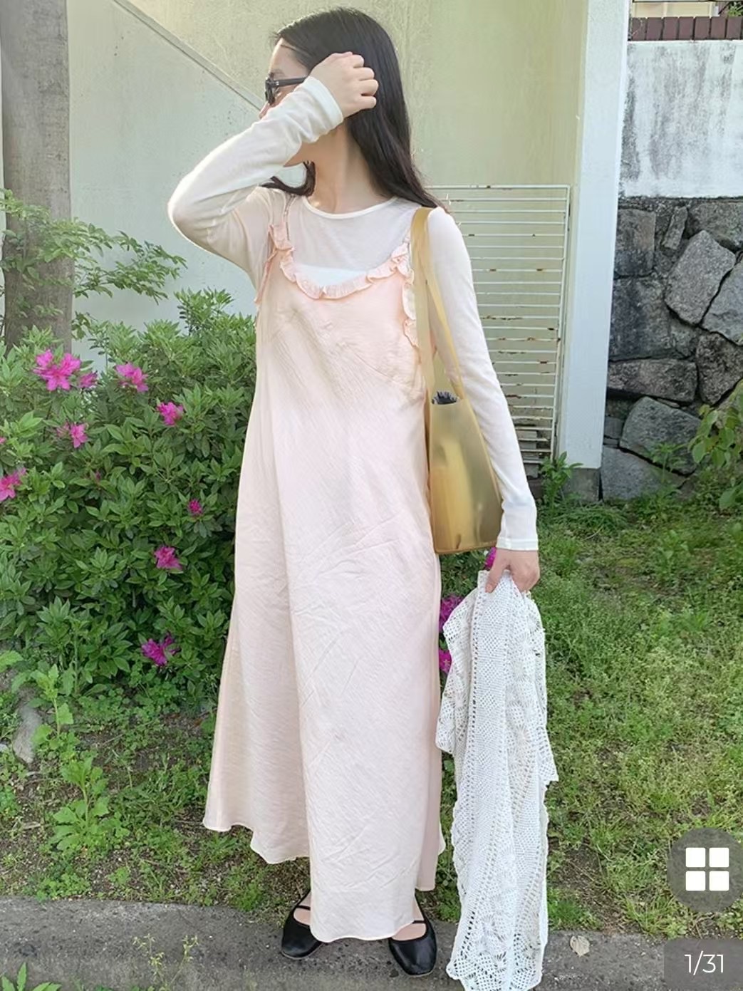 ROVENDI韓國代購㊣女士新品時尚真品人氣推薦連衣裙不含內搭ROVENDI連衣裙圖色2
