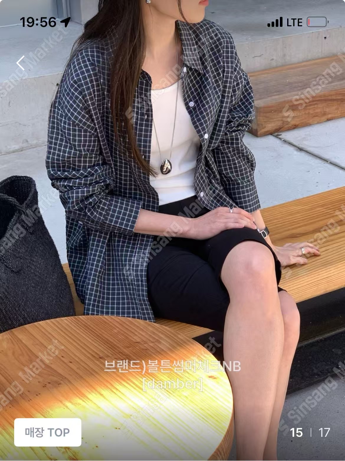 DAMBER東大門㊣代購女裝新款推薦休閑25春夏職業襯衫蕾絲衫DAMBER襯衫/蕾絲衫